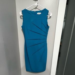 Calvin Klein Sleeveless Midi Sheath Dress - Size 4